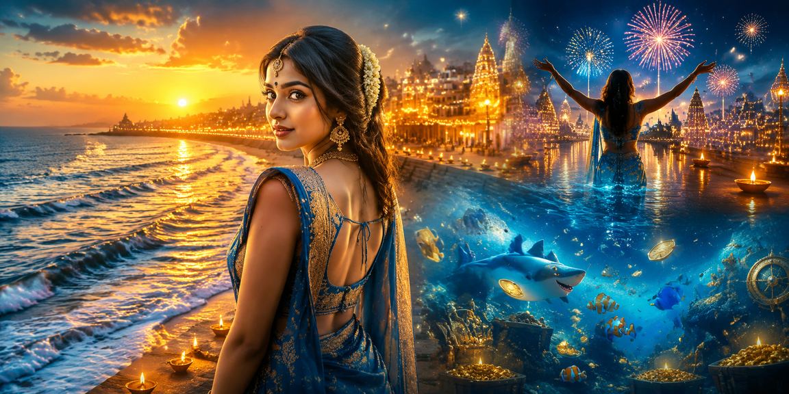 Chennai Diwali festival with fishing and gaming